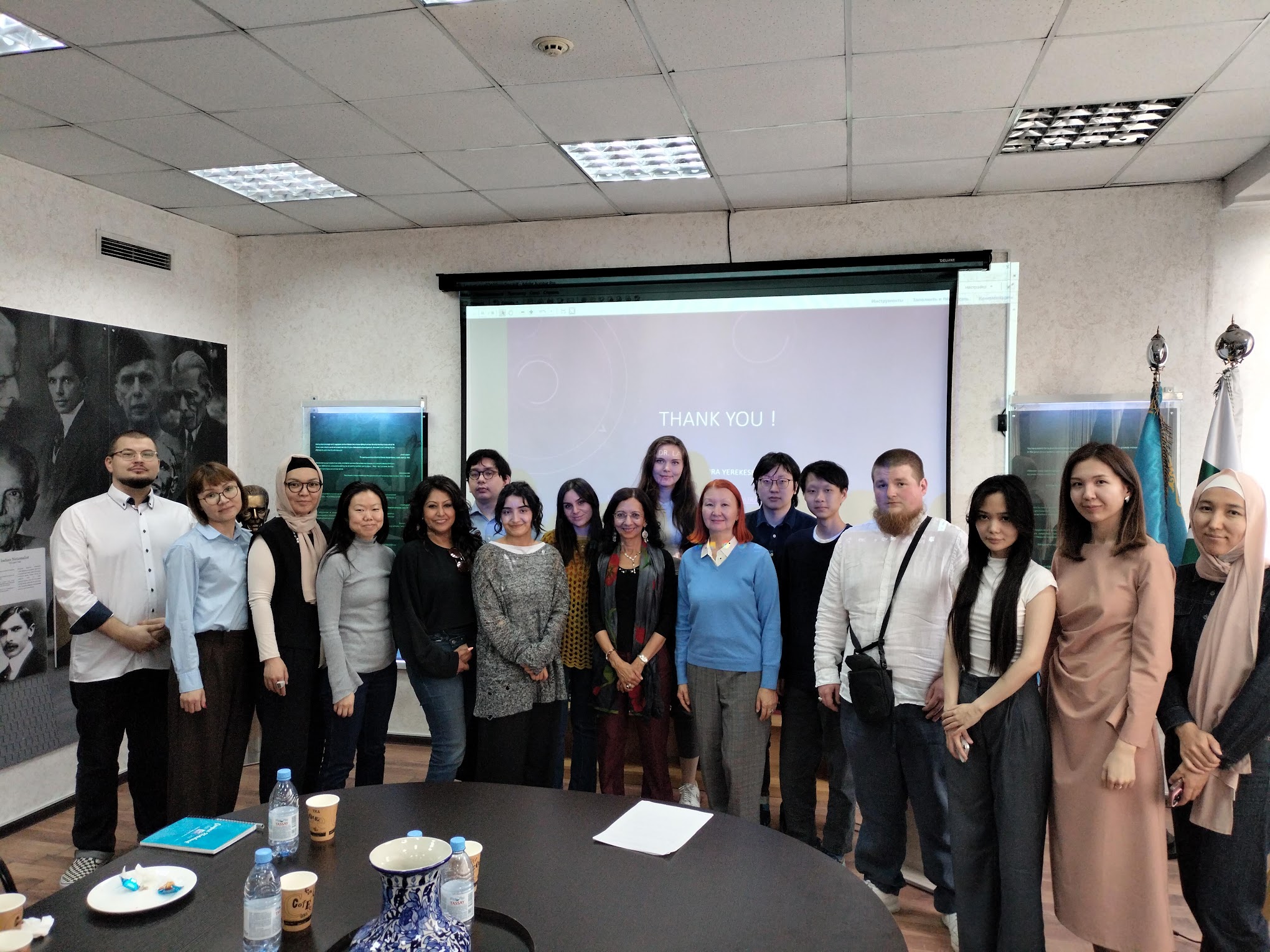 SOAS, ЛОНДОН УНИВЕРСИТЕТІ ОҚЫТУШЫЛАРЫ, СТУДЕНТТЕРІМЕН КЕЗДЕСУ ЖӘНЕ  ПРОФЕССОР ЛАУРА ЕРЕКЕШЕВАНЫҢ АШЫҚ ДӘРІСІ